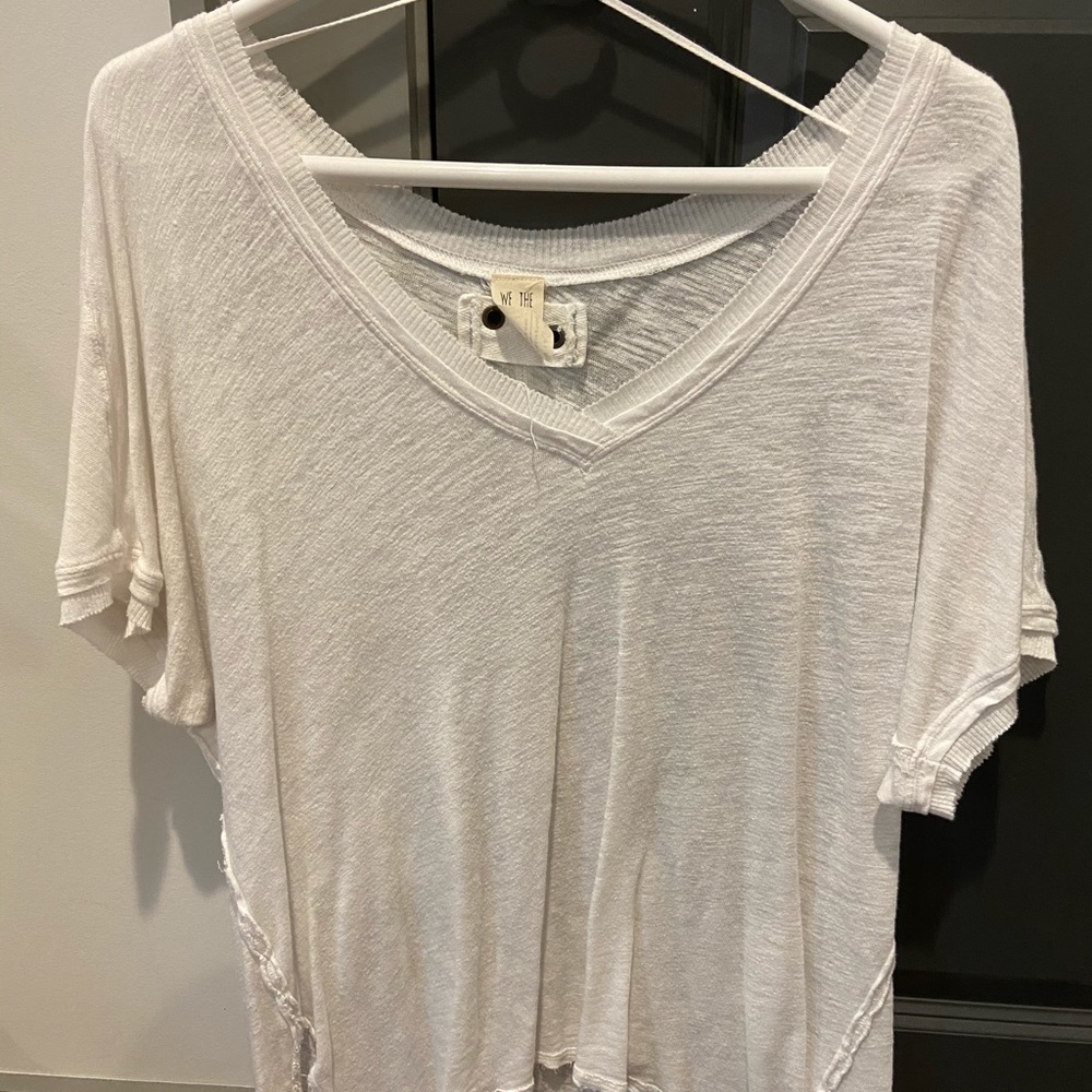 White we the free short sleeve